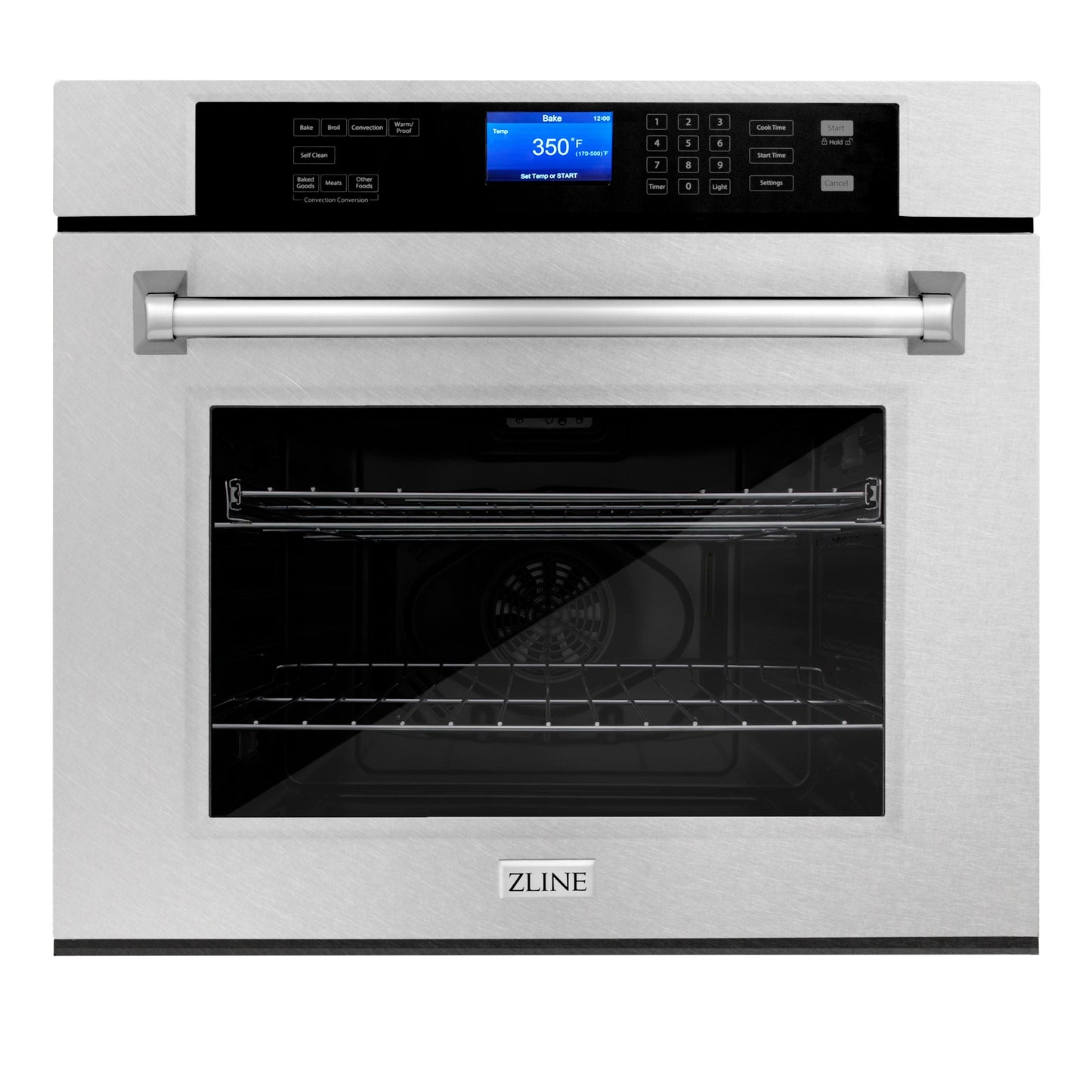 ZLINE 30" Professional Single Wall Oven with Self Clean and True Convection in Stainless Steel (AWS-30)