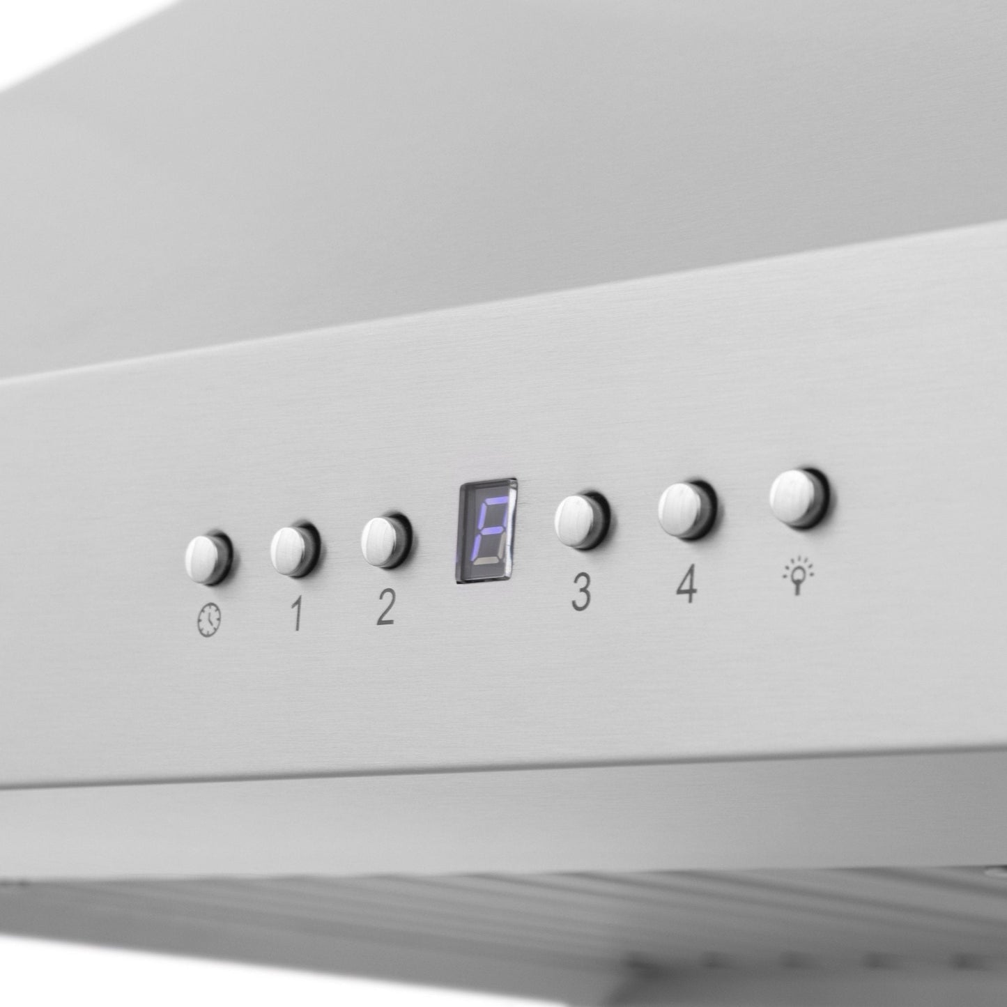 ZLINE Wall Mount Range Hood in Stainless Steel with Built-in CrownSound™ Bluetooth Speakers (KF2CRN-BT)