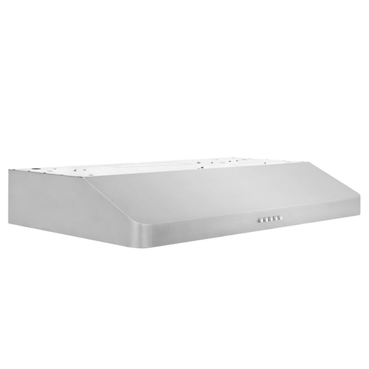 ZLINE 400 CFM Ducted Under Cabinet Range Hood in Stainless Steel - Hardwired Power (617)