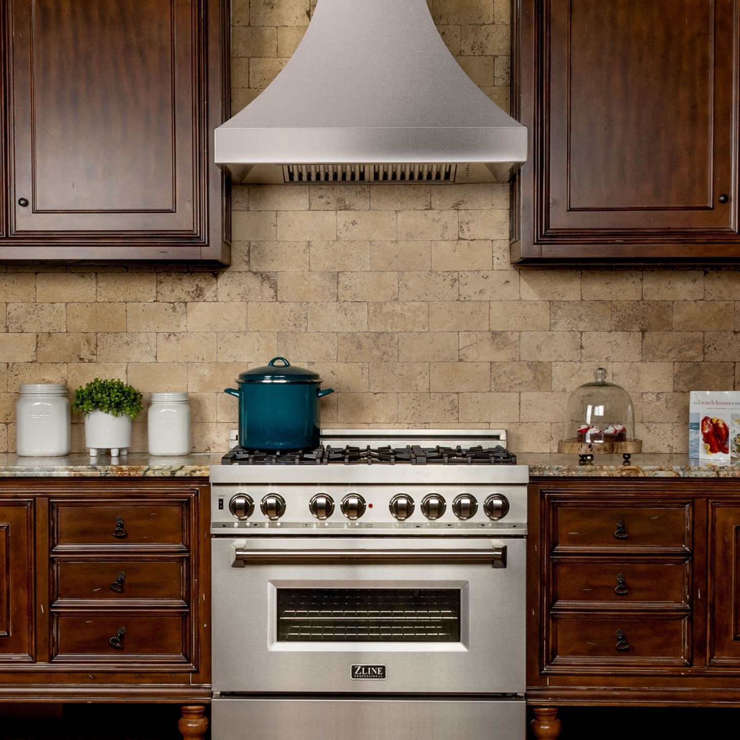 ZLINE Designer Series DuraSnow® Stainless Steel Wall Range Hood (8632S)