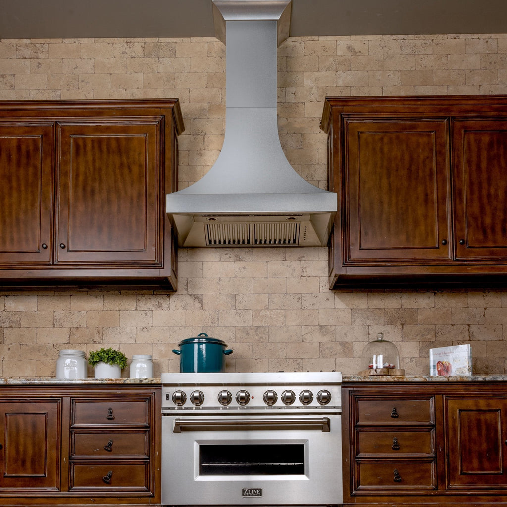 ZLINE Designer Series DuraSnow® Stainless Steel Wall Range Hood (8632S)