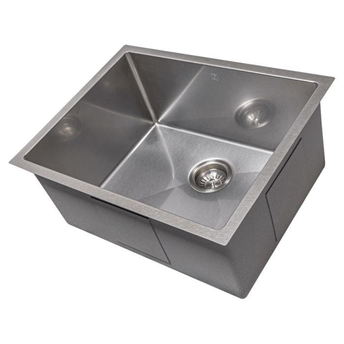 ZLINE Meribel 23" Undermount Single Bowl Sink in DuraSnow® Stainless Steel (SRS-23S)