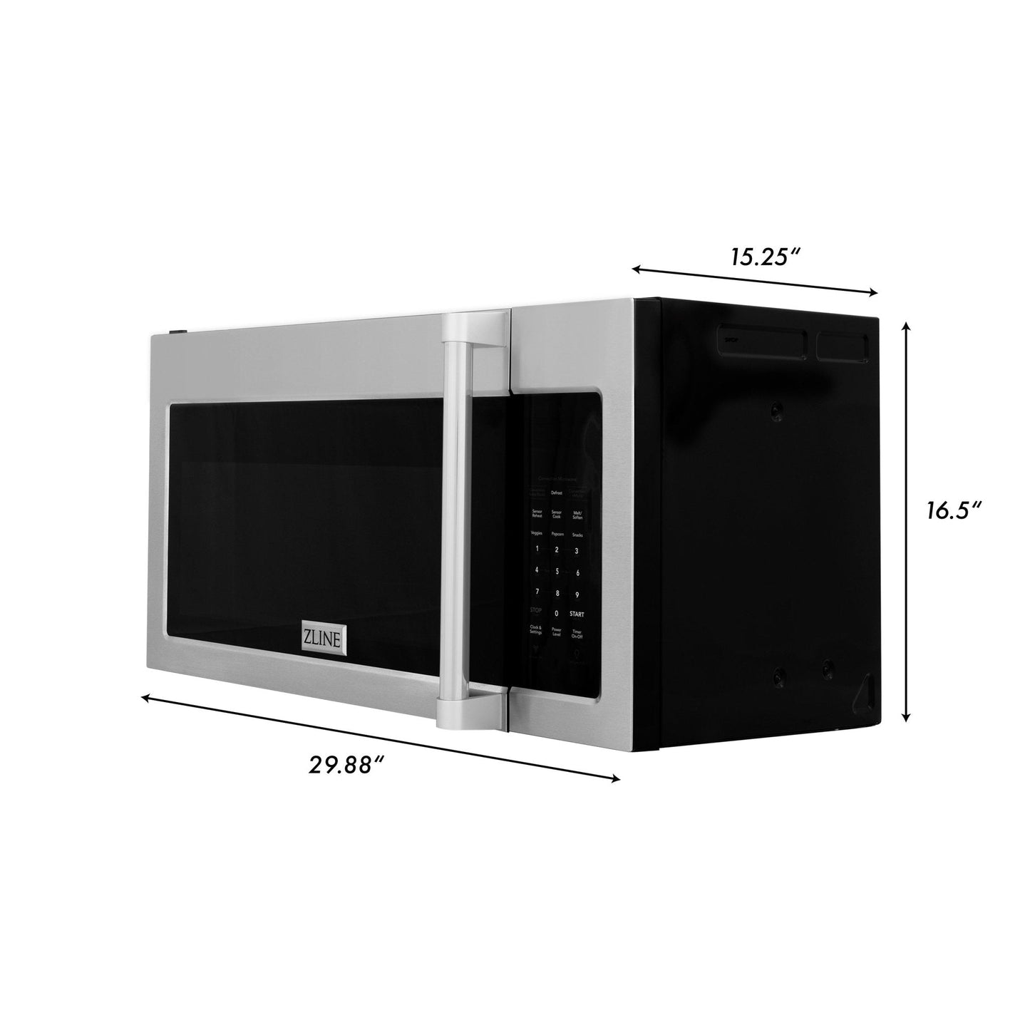 ZLINE 30" Over the Range Convection Microwave Oven with Sensor Cooking (MWO-OTR)