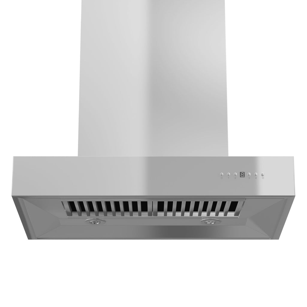 ZLINE Remote Blower Wall Mount Range Hood In Stainless Steel (KECOM-RS-400)