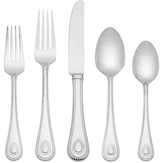 Lenox French Perle 65-Piece Flatware Set