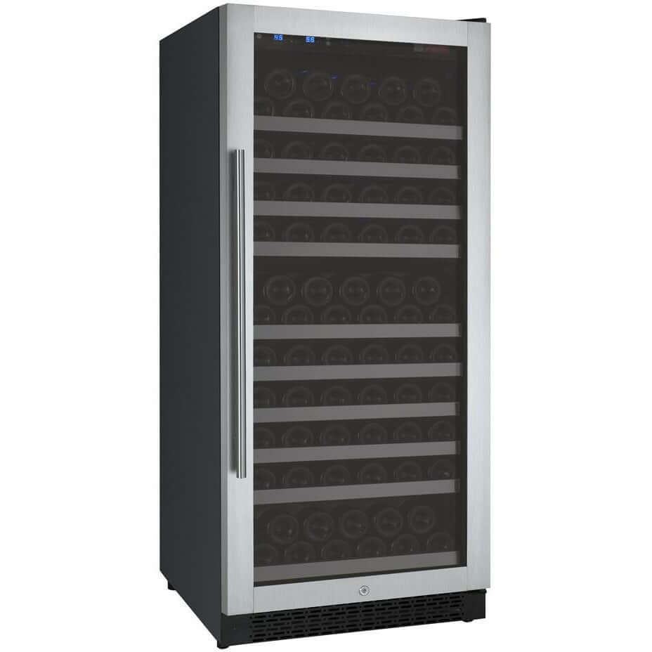 Allavino 24” 128 Bottle Single Zone Wine Cooler | Tru-Vino Technology and FlexCount II Shelving