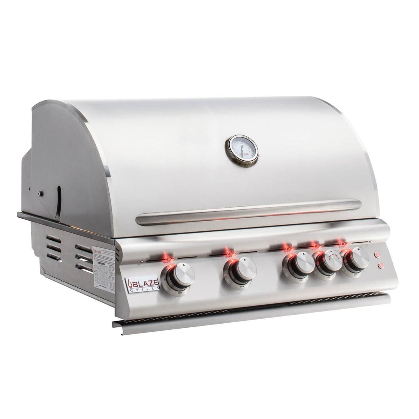 Blaze Premium LTE Marine Grade 32" 4-Burner Gas Grill With Rear Infrared Burners