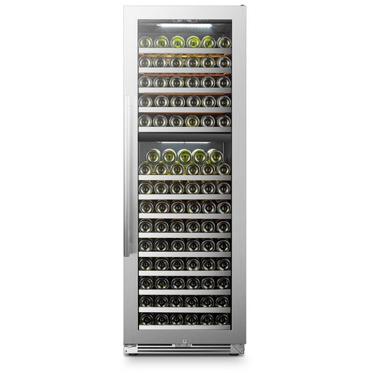 LanboPro 24" Wide, 153 Bottle Dual Zone Wine Cooler