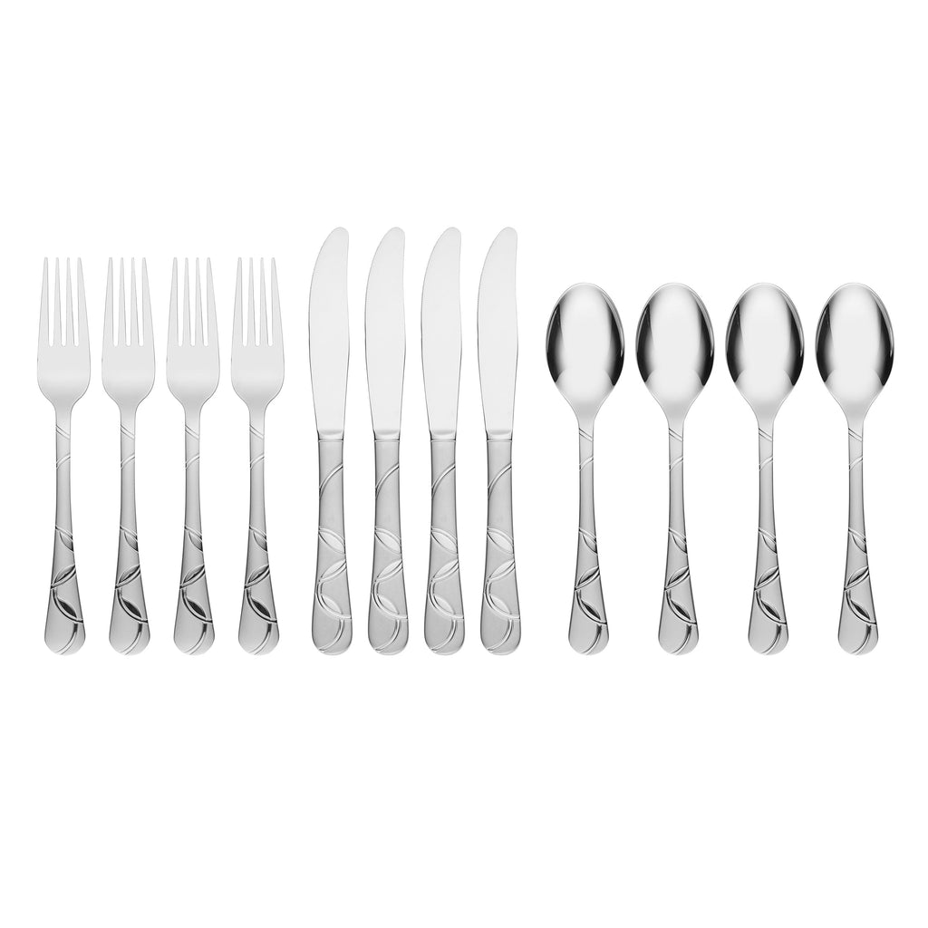 Felicity Sand 12-Piece Flatware Set