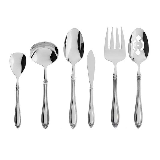 Oneida Sheraton 6 Piece Fine Flatware Serving Set