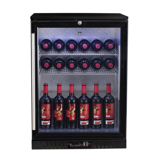 KingsBottle 24” Wide Freestanding Beverage Center | Commercial Approved | Holds 160 Cans | KBU55BP