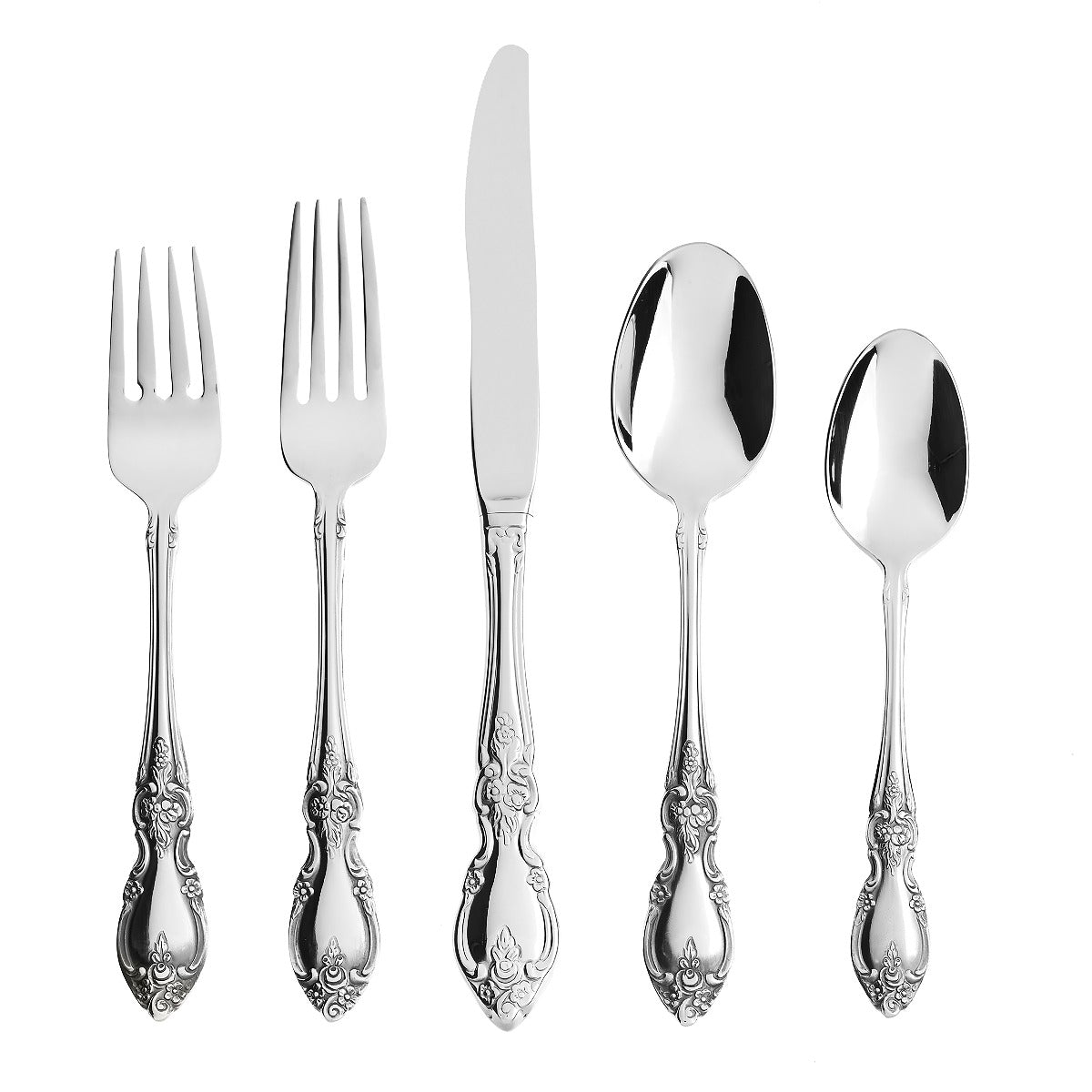 Oneida Louisiana 5 Piece Fine Flatware Place Setting