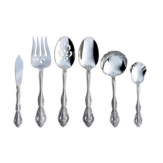 Oneida Michelangelo 6 Piece Fine Flatware Serving Set