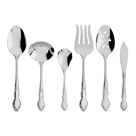 Oneida Dover 6 Piece Fine Flatware Serving Set