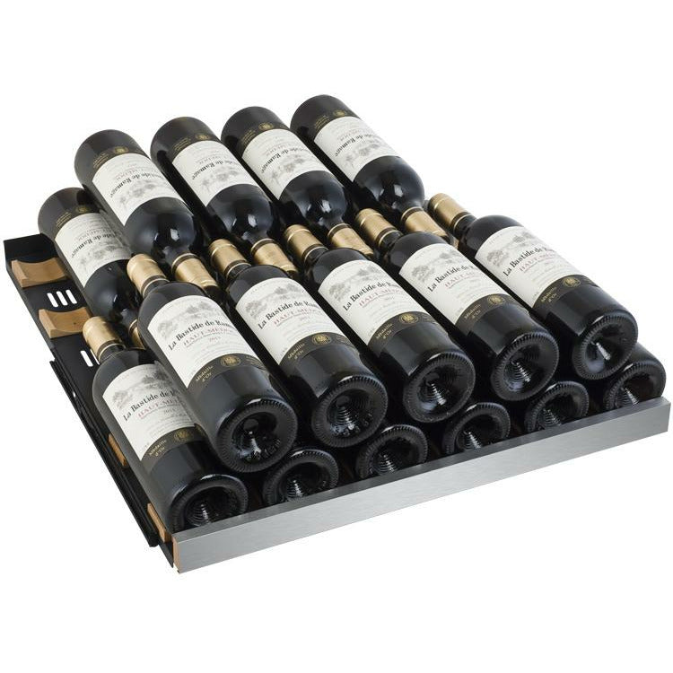 Allavino 47” Wide | 256 Bottle Dual Zone Side-by-Side Wine Cooler | Tru-Vino Technology and FlexCount II Shelving