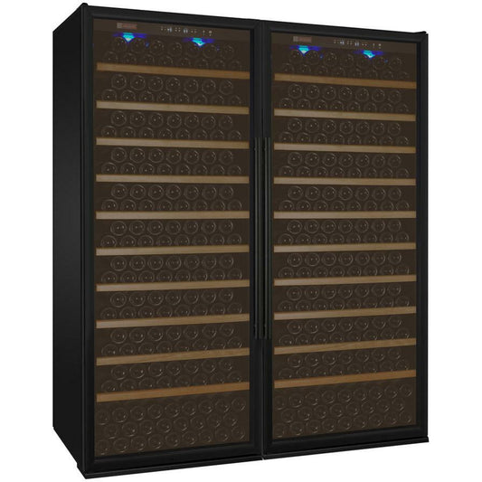 Allavino 63" Wide | 554 Bottle Dual Zone Side-by-Side Wine Cooler | Freestanding Only