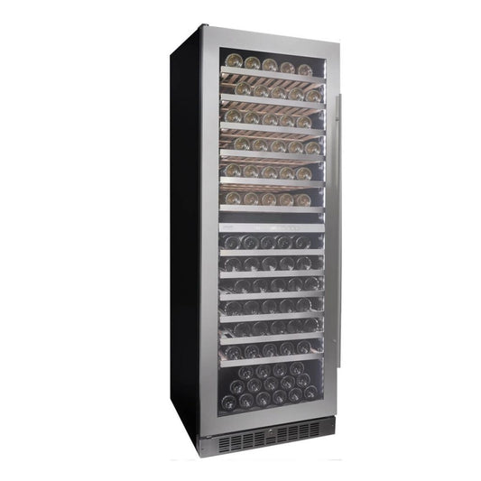 Danby Silhouette 24" Wide, Dual Zone, 129 Bottle, Integrated Wine Cooler