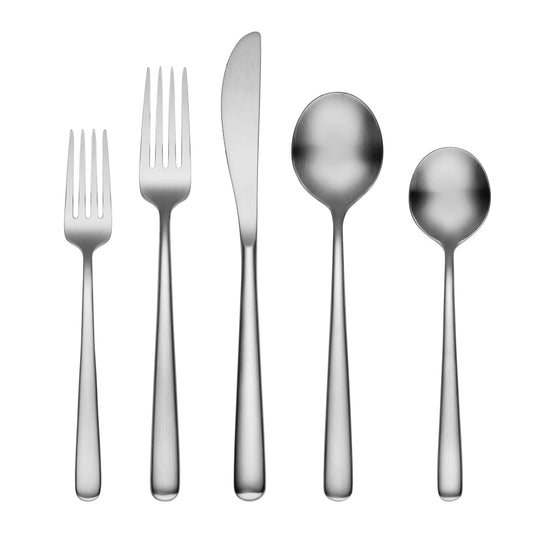 Lorenn Satin 20-Piece Flatware Set