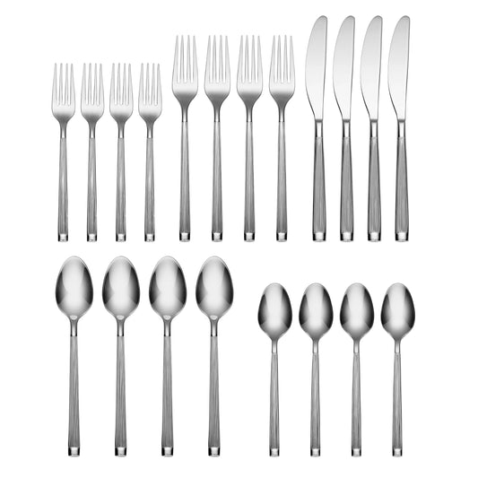 Zaylen Mirror 20-Piece Flatware Set