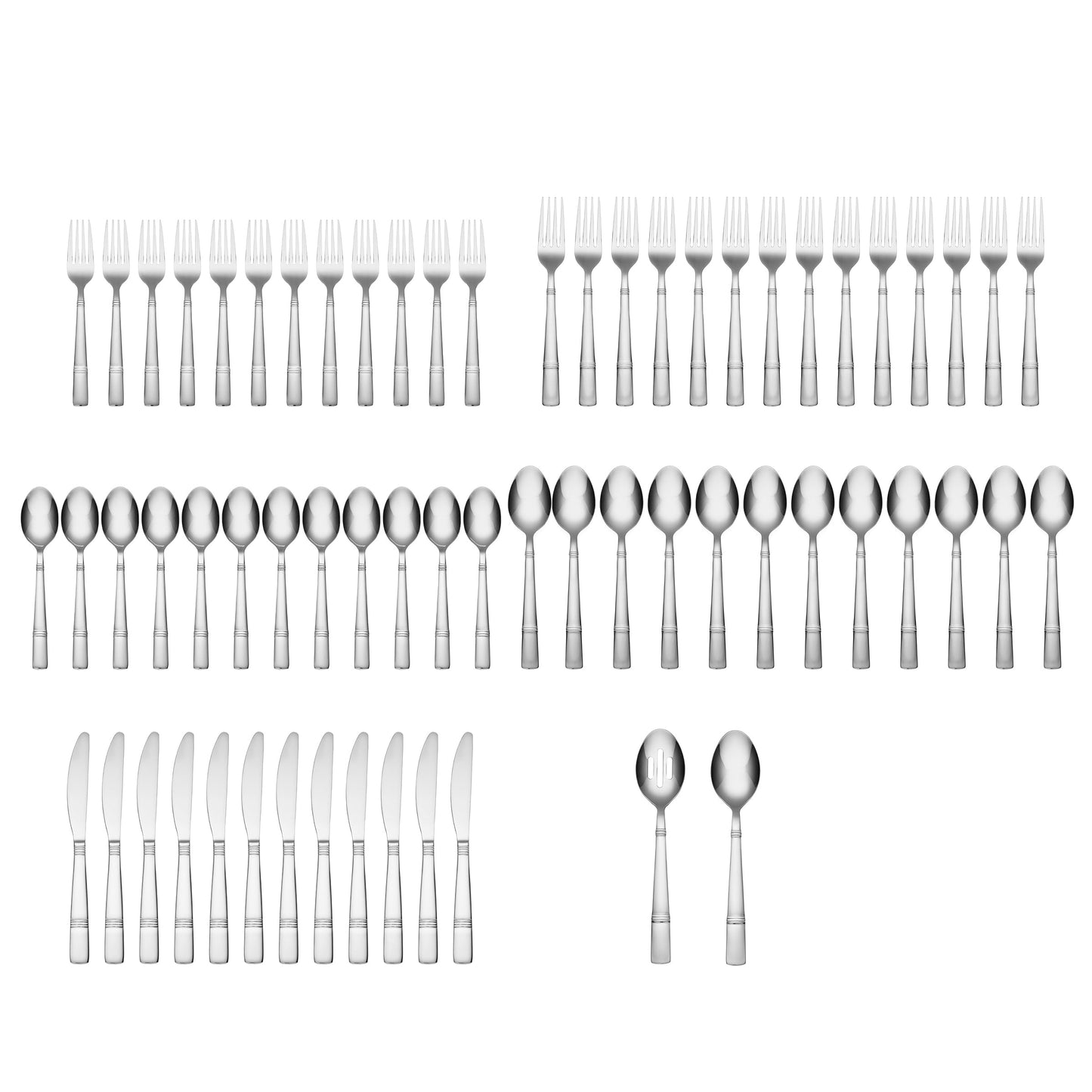 Braylen Mirror 62-Piece Flatware Set