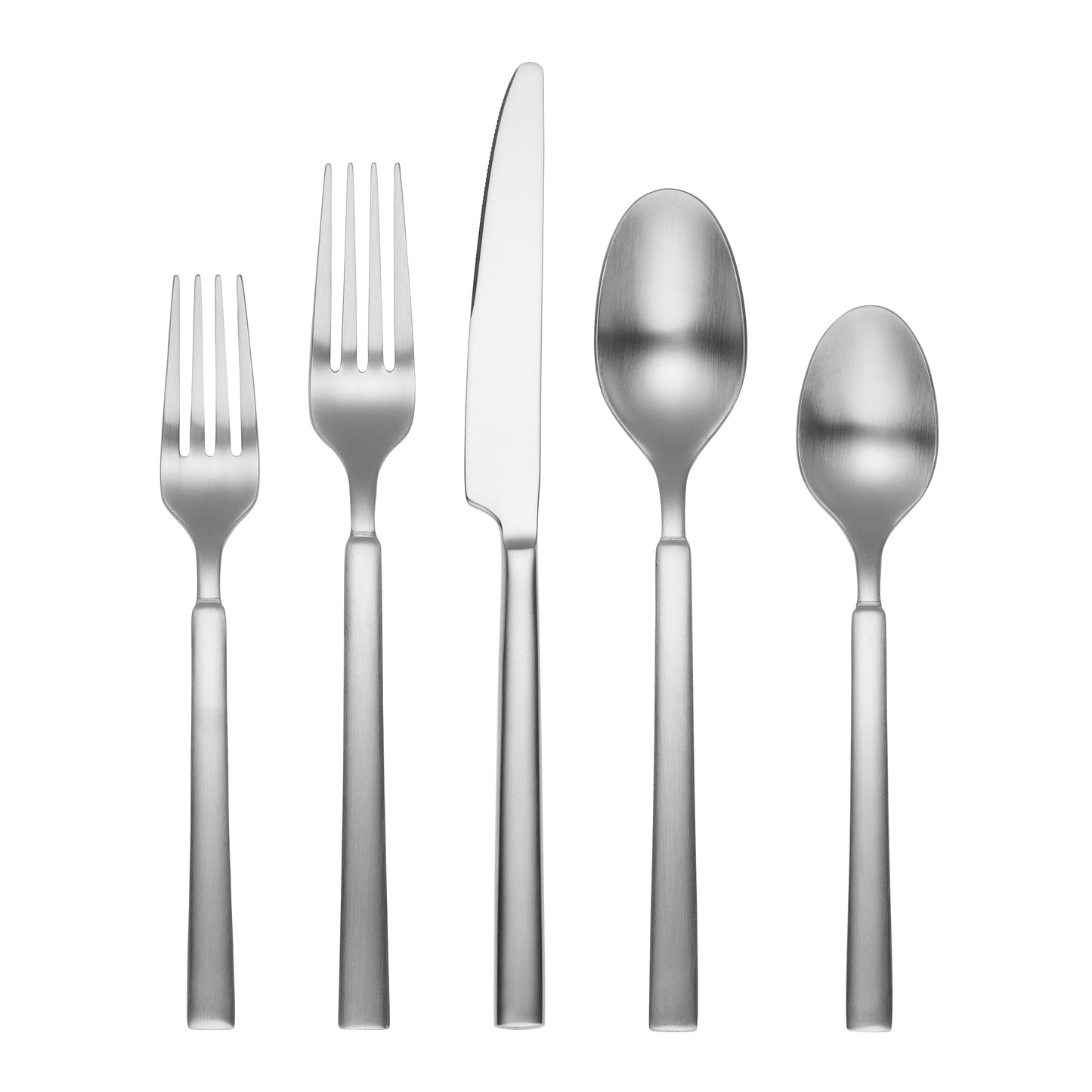 Gailann Satin 45-Piece Flatware Set with Caddy