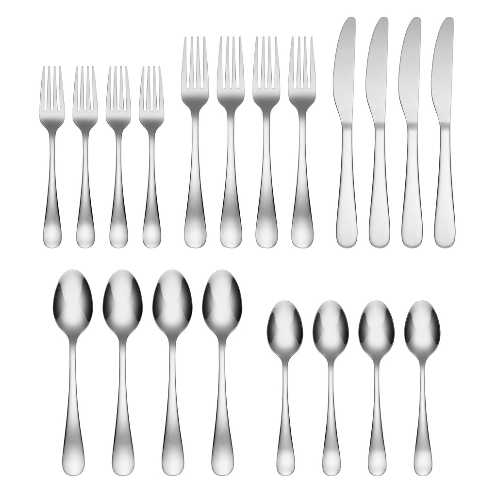 Rhiannon Flatware, 20-Piece Set