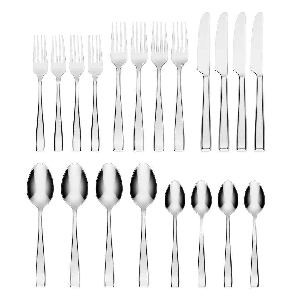 Samira Mirror 20-Piece Flatware Set