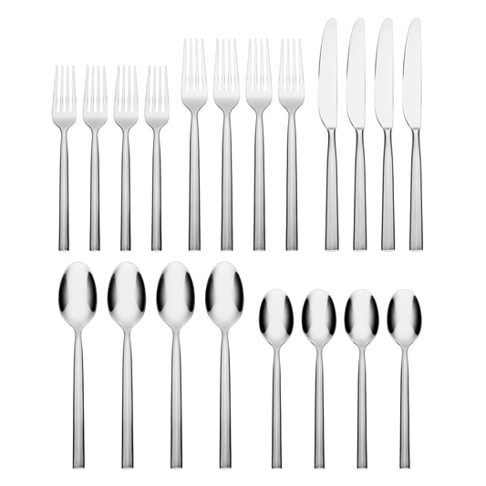 Oneida Aero Mirror 20-Piece Flatware Set