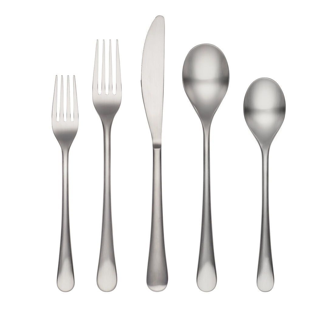 Xyla Satin 20-Piece Flatware Set