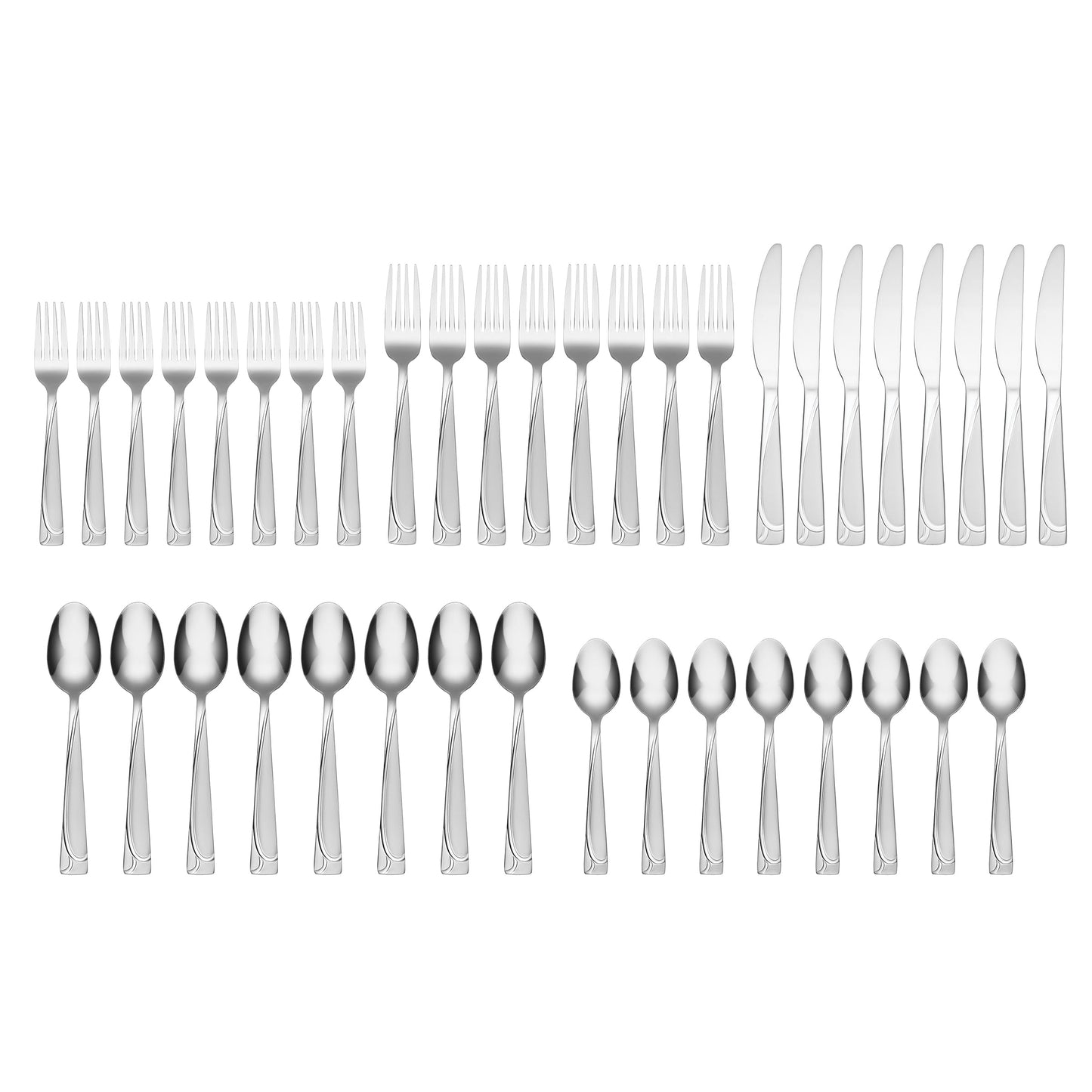 Mena 40-Piece Flatware Set with Server