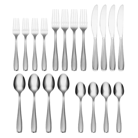 Waylen Sand 20-Piece Flatware Set