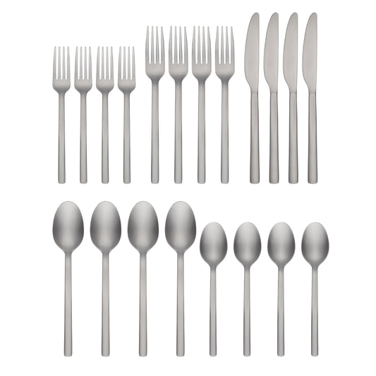 Scout Sand 20-Piece Flatware Set