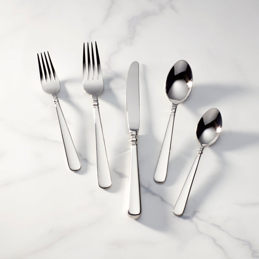 Pearl Platinum 20-Piece Flatware Set