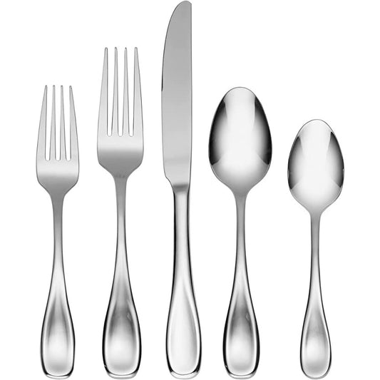 Oneida Brushed Satin Voss 45pc Flatware Set