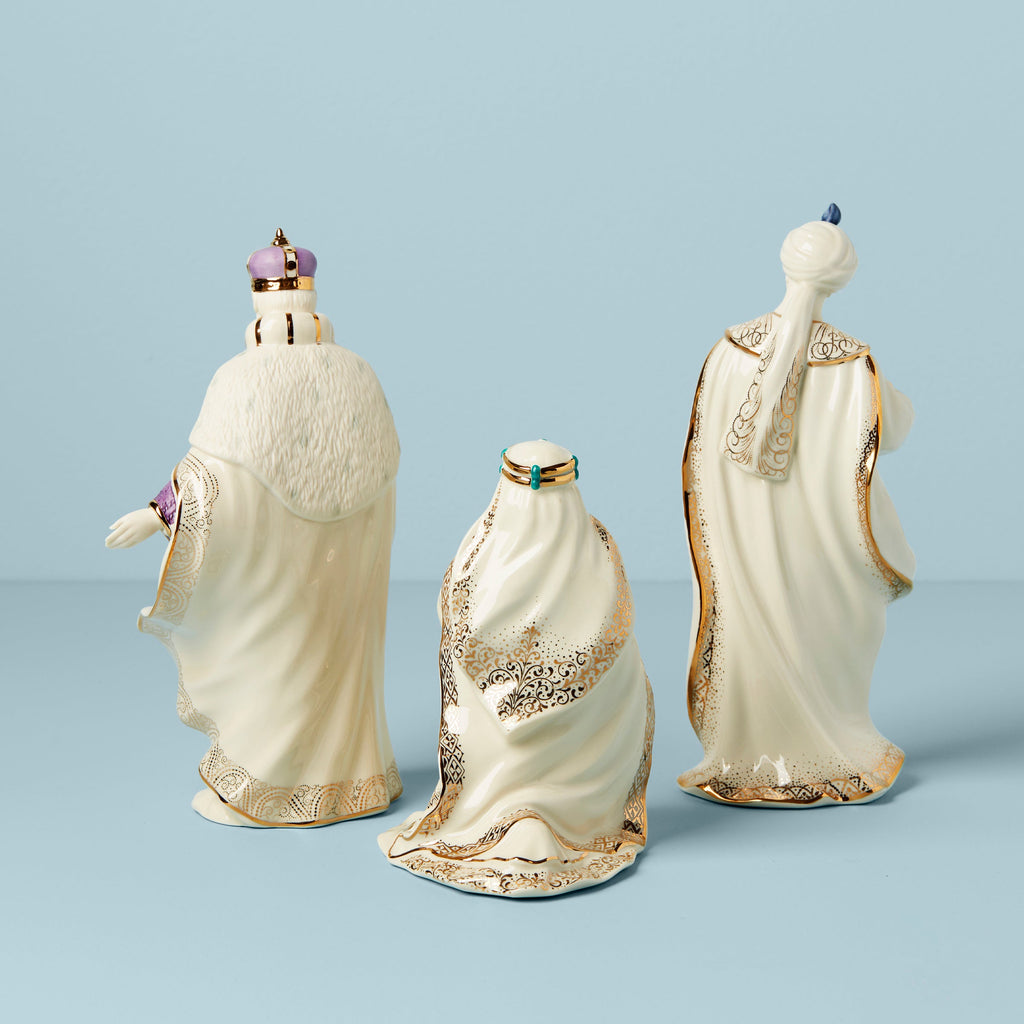First Blessing Nativity Three Kings Figurine Set