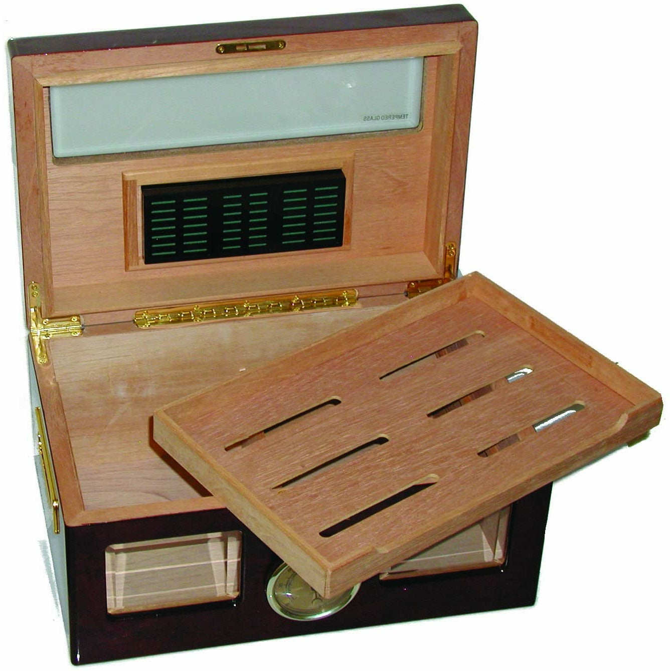 Versailles Desktop Cigar Humidor | Holds 100 Cigars