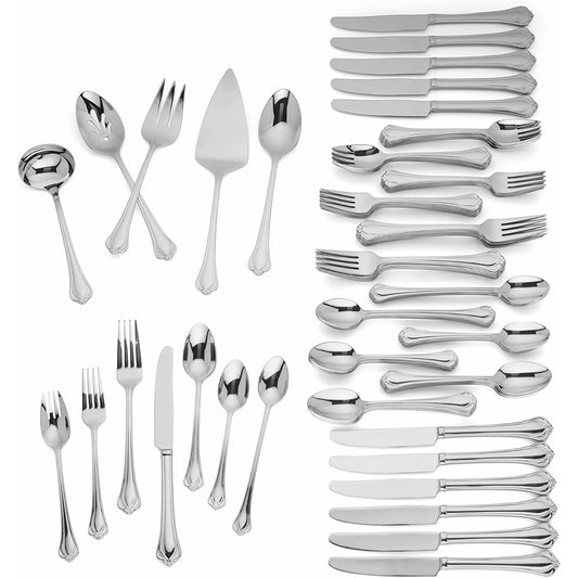 Lenox Alcott 89-Piece Flatware Set