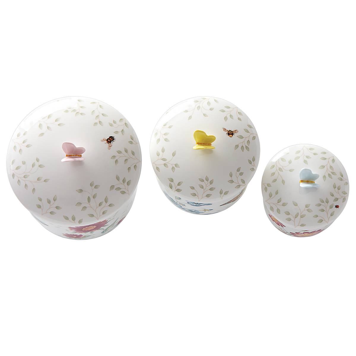 Butterfly Meadow 3-Piece Canister Set