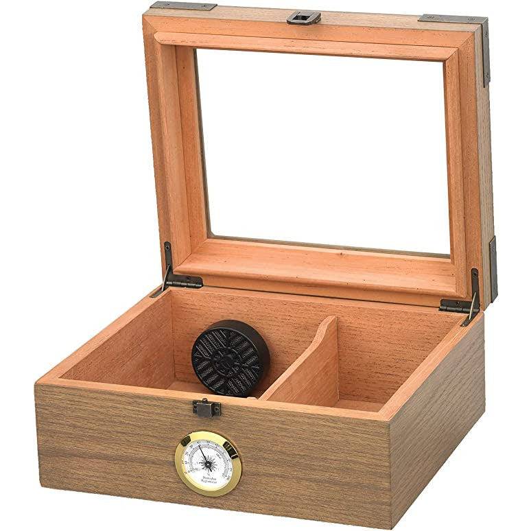 Newport Desktop Cigar Humidor | Holds 50 Cigars