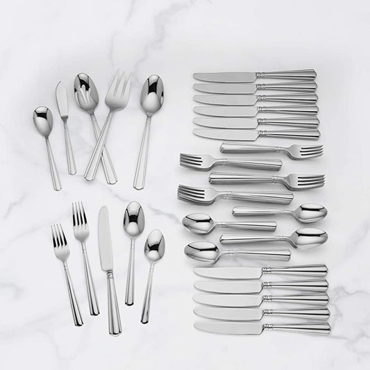 Lenox Amber Hill 65-Piece Flatware Set