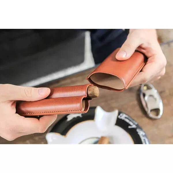 Accessory Bundle by Klaro | Cigar Cutter, Torch Lighter, and Travel Case