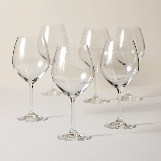 Tuscany Classics Red Wine Glass Set, Buy 4 Get 6