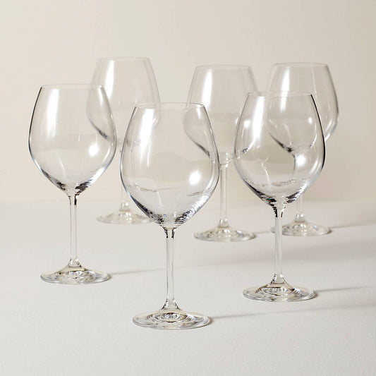Tuscany Classics Red Wine Glass Set, Buy 4 Get 6