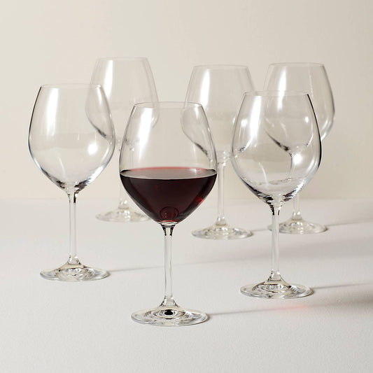 Tuscany Classics Red Wine Glass Set, Buy 4 Get 6