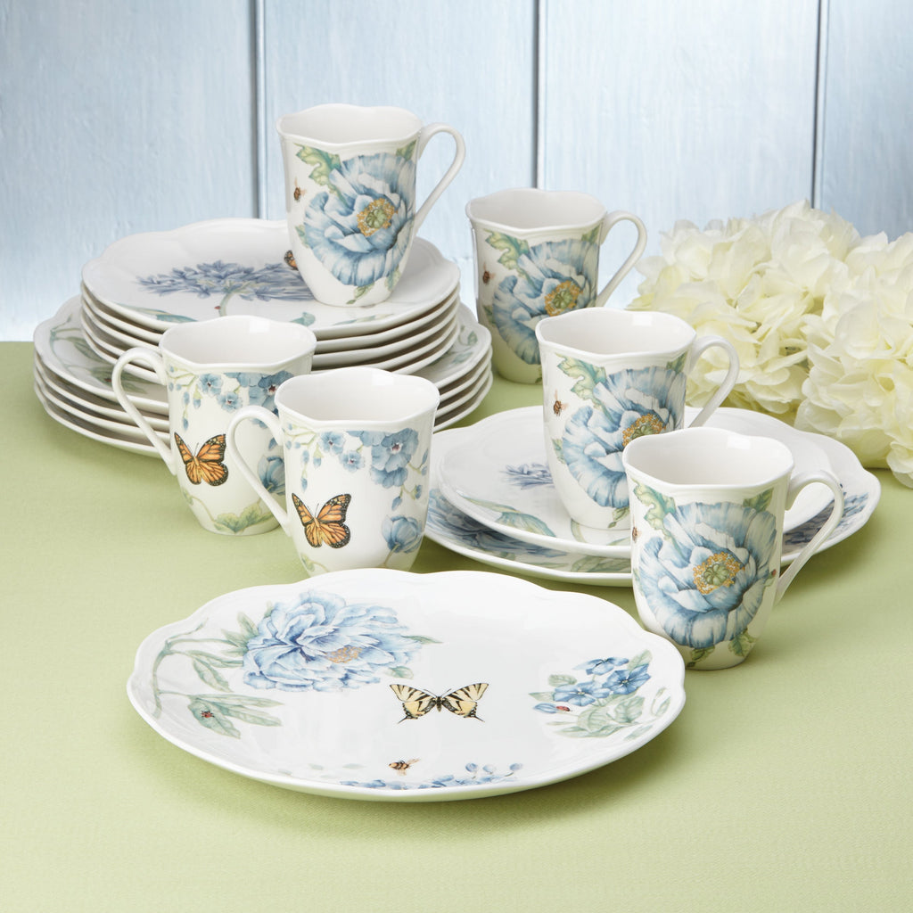 Butterfly Meadow Blue® 18pc Dinnerware Set