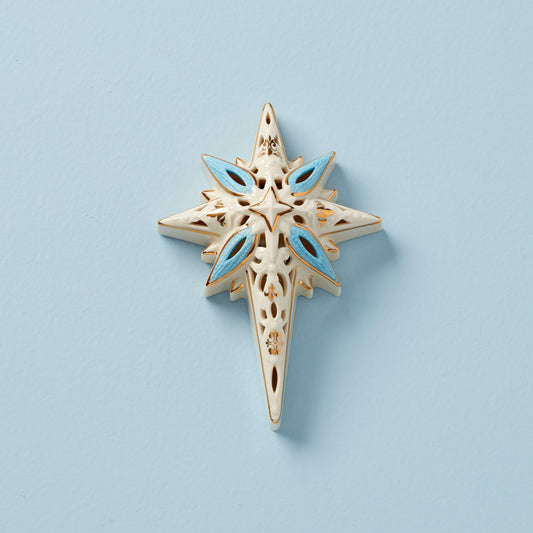 First Blessing Nativity Lighted Star Figurine