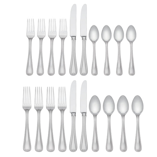 Vintage Jewel 20-Piece Flatware Set