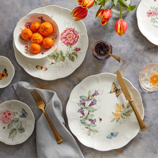 Butterfly Meadow 28-Piece Dinnerware Set