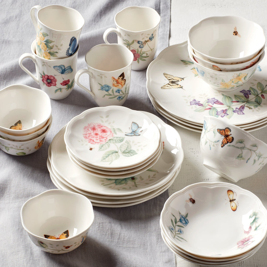 Butterfly Meadow 28-Piece Dinnerware Set