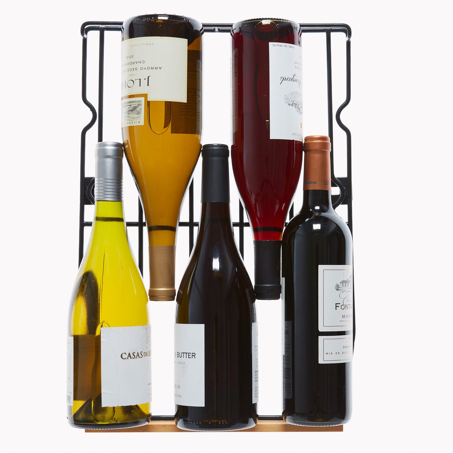 Smith & Hanks 15" Black Stainless Single Zone Wine Cooler | Holds 32 Bottles | RW88SRBSS